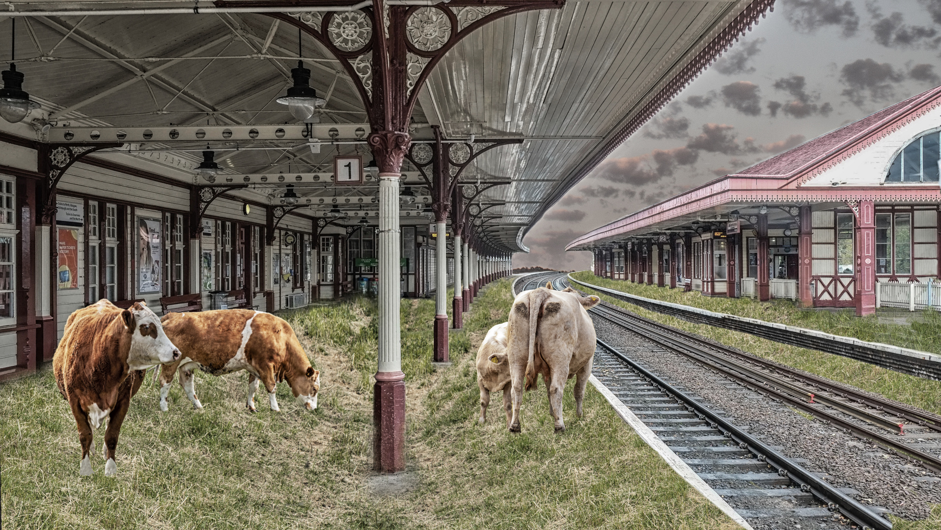 seltsame Fahrgäste