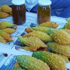 Seltsame Früchte auf dem Bazar von Özdere/Izmir
