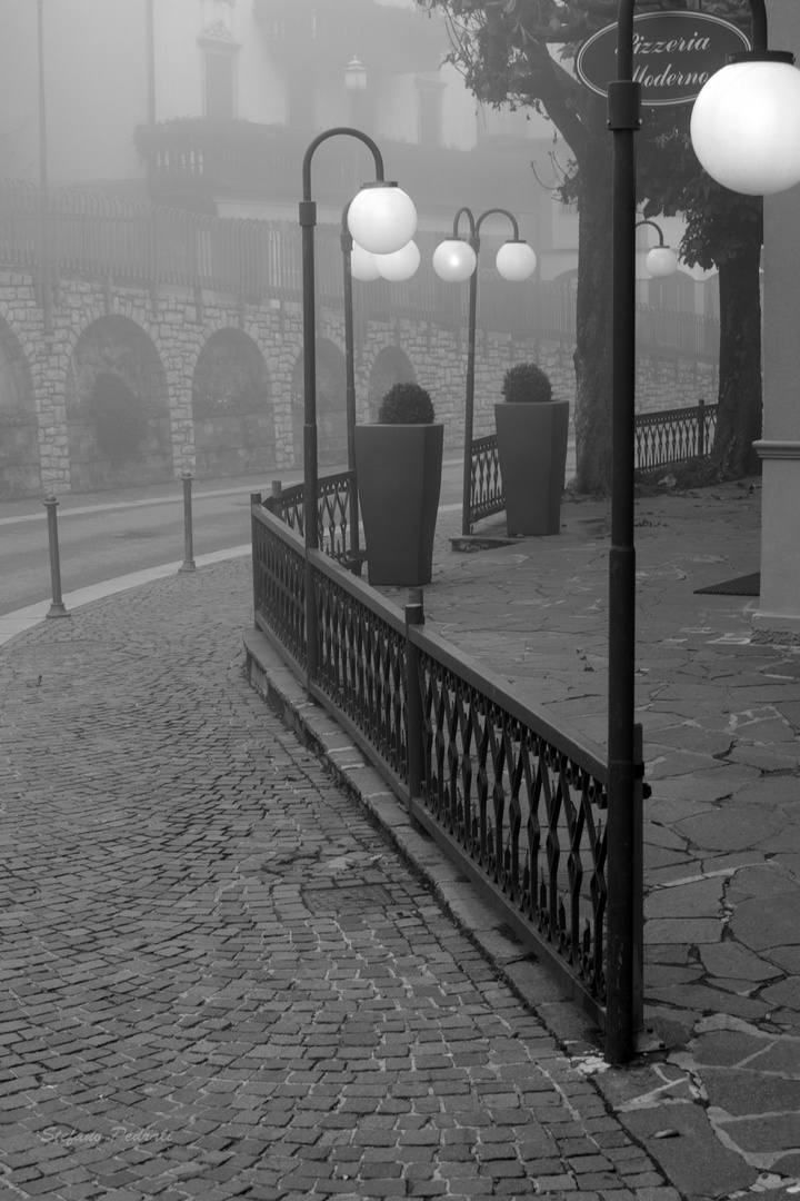 Selvino nebbia