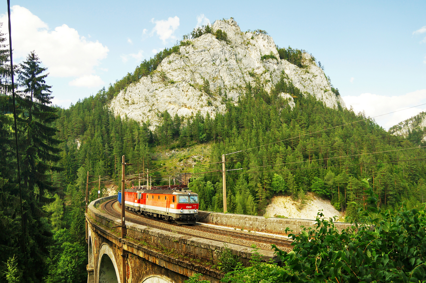 Semmeringbahn - der erste Versuch