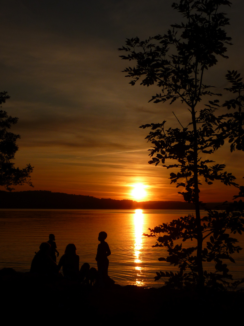 Sempachersee am Abend