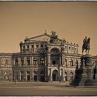 Semper Oper zu Dresden.