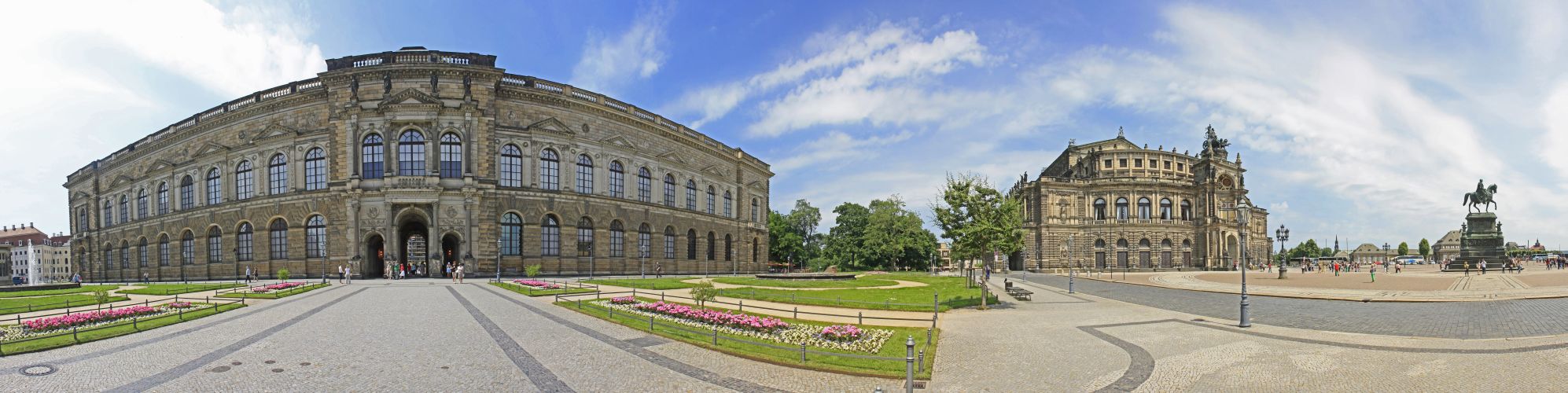 ~ Sempergalerie und Semperoper ~