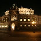 Semperoper bei Nacht II