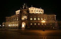 Semperoper bei Nacht II