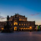 Semperoper - Blaue Stunde