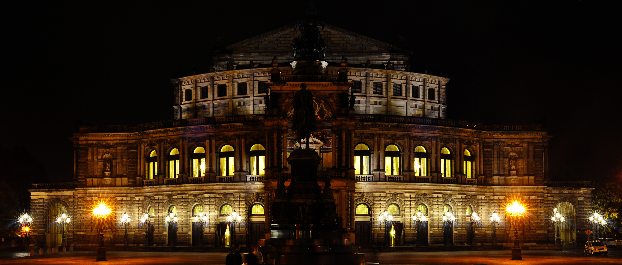 Semperoper by Night