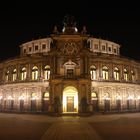 Semperoper by night