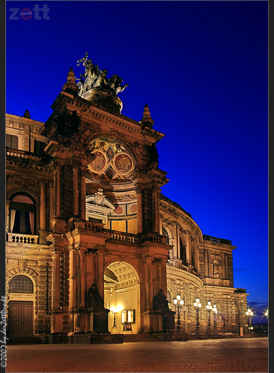 Semperoper - Das Portal