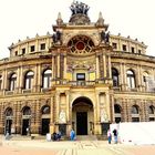 Semperoper Dresden am Tag