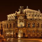 Semperoper Dresden im Regen