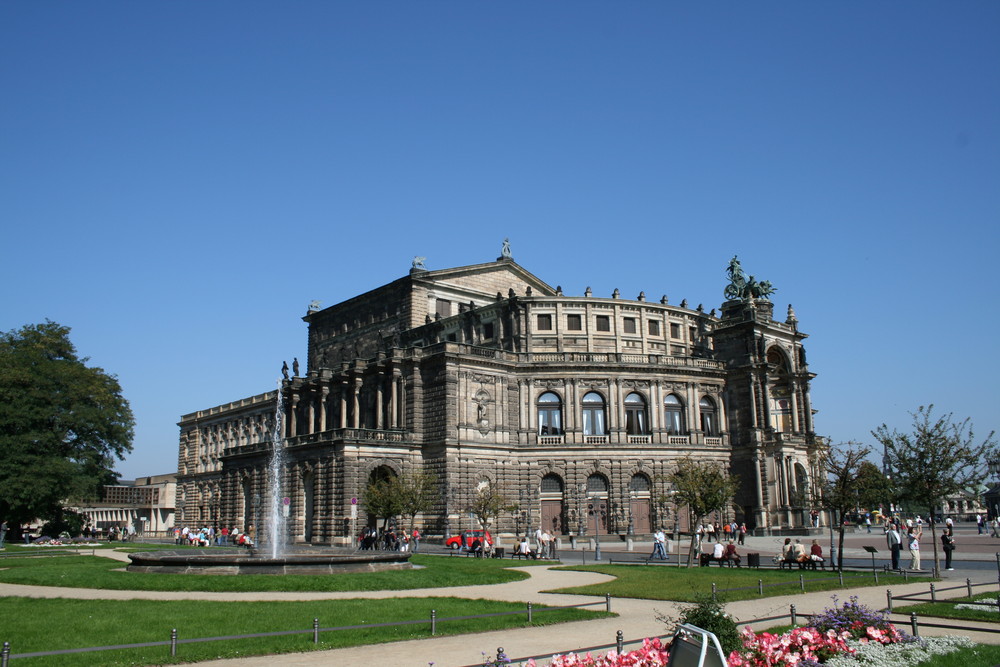 Semperoper - Dresden - Sachsen