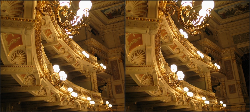 Semperoper Innenraum (3D-Kreuzblcik)