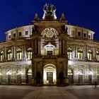 Semperoper zur blauen Stunde (reloaded)