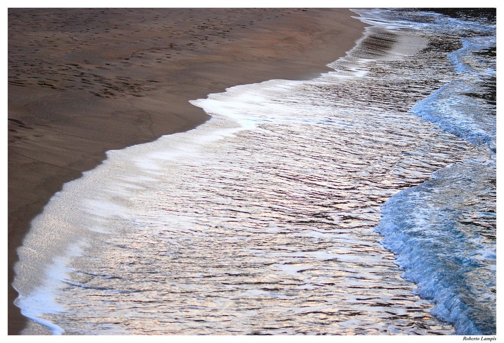 Semplicemente...la sabbia e le onde