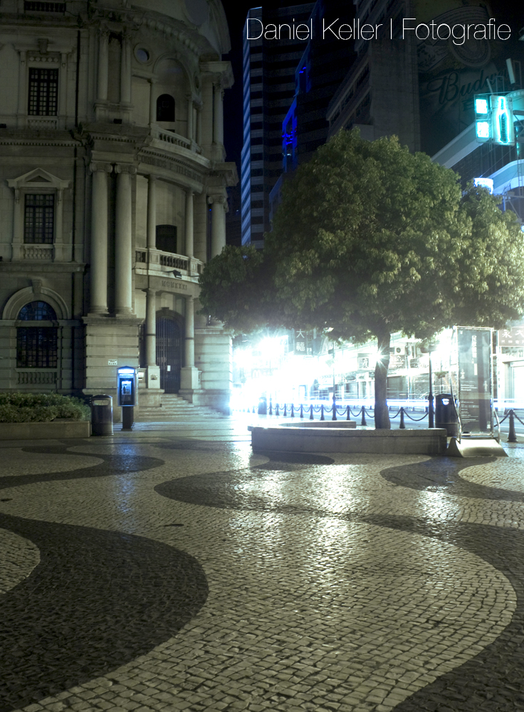Senatsplatz Macau bei Nacht 3