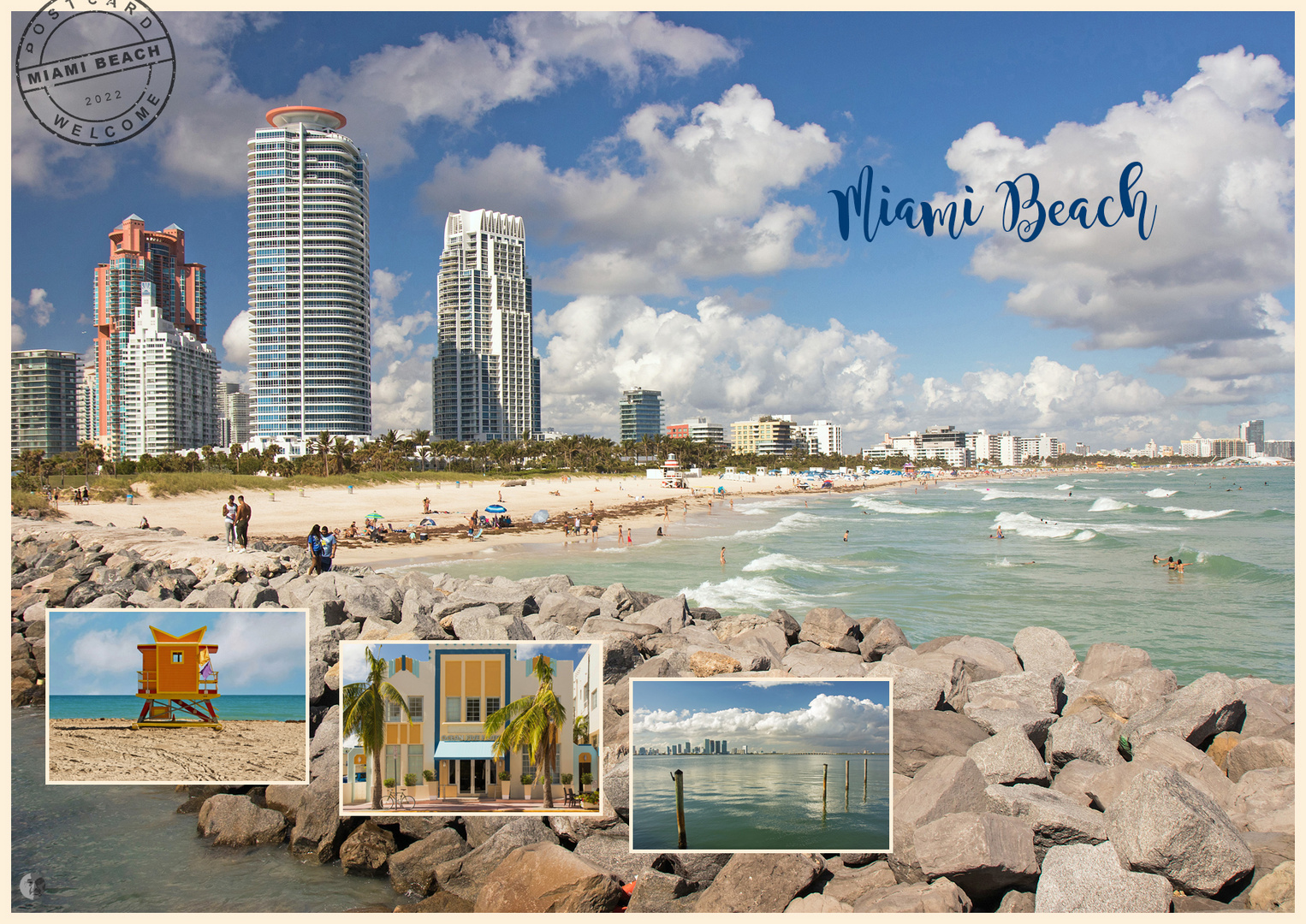 Send me a postcard from Miami Beach