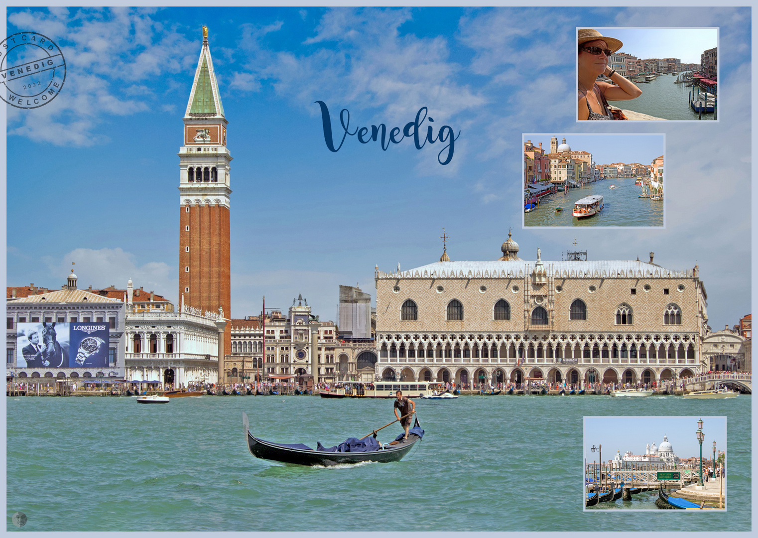 Send me a postcard from Venedig