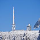 Sendeantenne und Brockenhaus