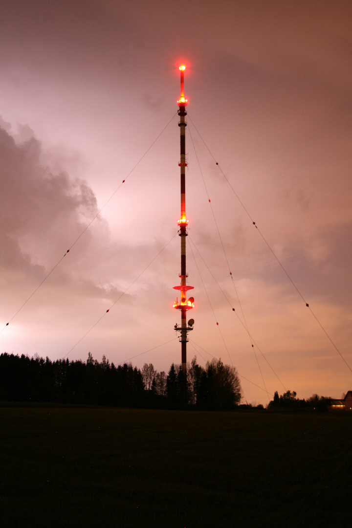 Sendemast auf dem Höchsten