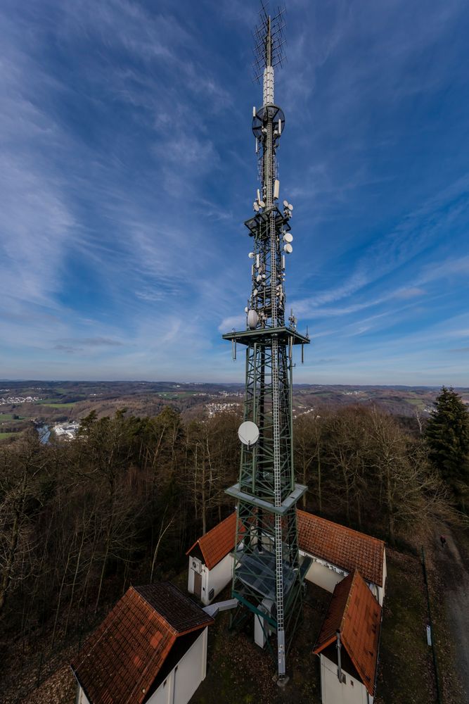 Sendemast auf der Hohen Warte bei Ründeroth