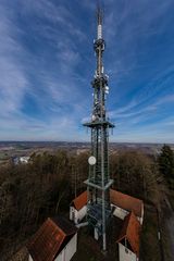 Sendemast auf der Hohen Warte bei Ründeroth