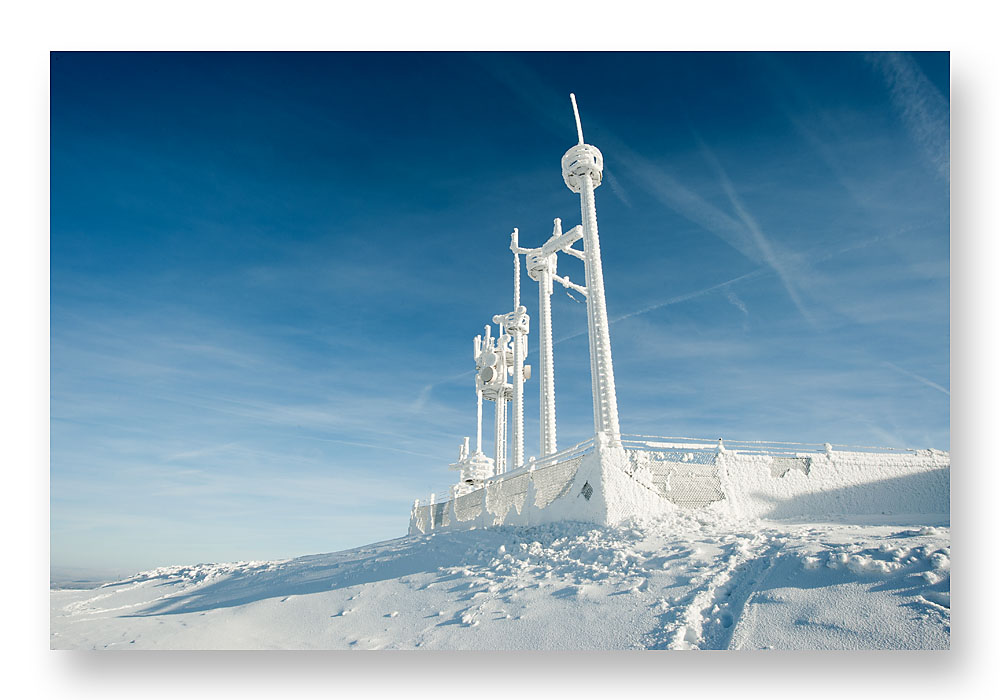 Sendestation auf der Wasserkuppe/Rhön