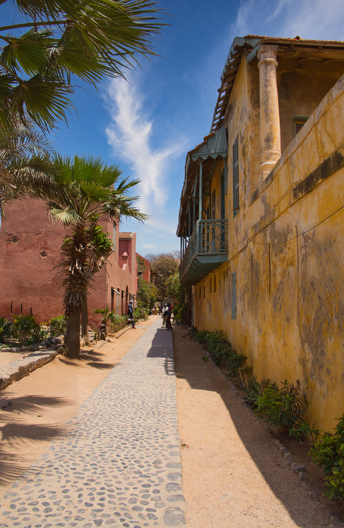 Senegal mit Insel Gorée