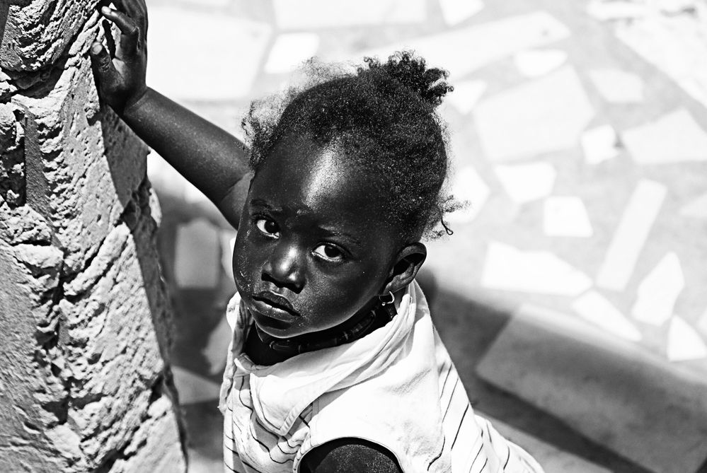 senegalesisches Mädchen - Portrait