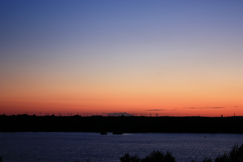 Senftenberger See am Abend