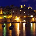 Senglea zur blauen Stunde