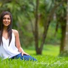 Senior Portraits Hoomaluhia Botanical Gardens, Kaneohe, Hawaii