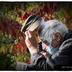 Seniorenfotograf der heutigen Zeit.....Blendschutz, Mundschutz, Leidenschaft