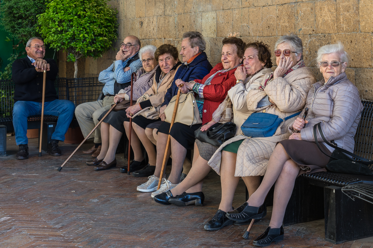 Seniorentreff in Orvieto