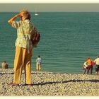 Seniors en balade à la mer