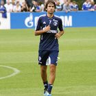 Senjor Raúl beim Training auf Schalke 01