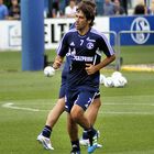 Senjor Raúl beim Training auf Schalke 02