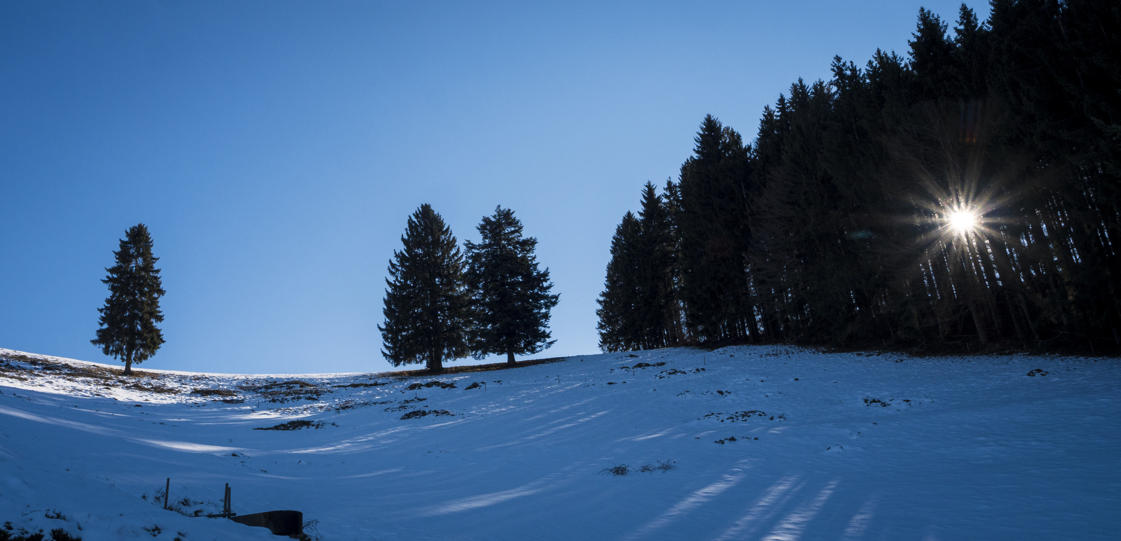 Senke mit und ohne Sonnenstern