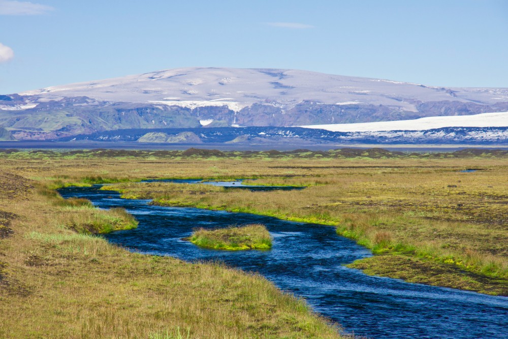 Senkkrater im Mýrdalsjökull