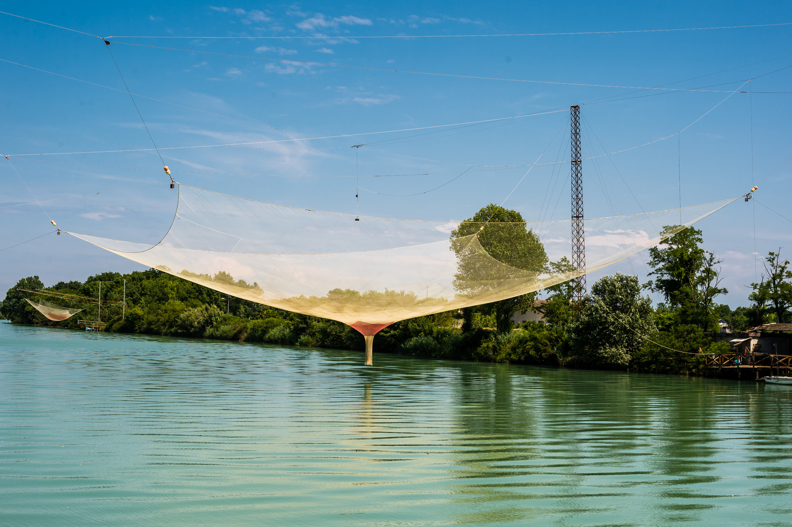 Senknetzfischerei am Fiume Piave 1