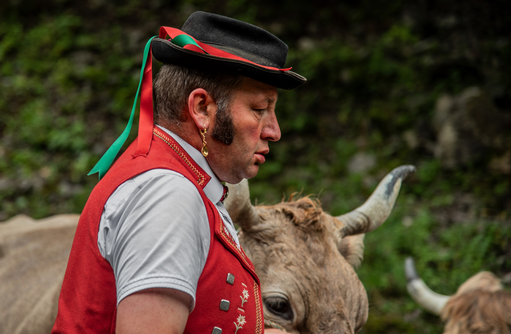 Senn von der Oberen Hundsladen Alp