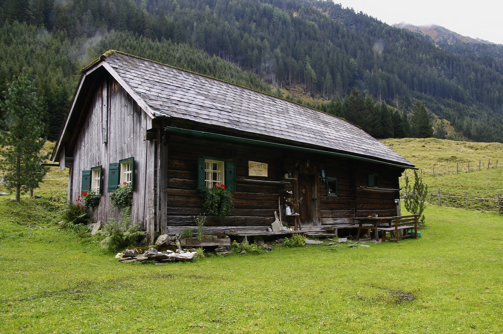 Sennhütte im Naturpark Sölktäler