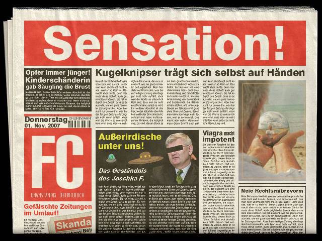 Sensation!! Kugelknipser trägt sich selbst auf Händen