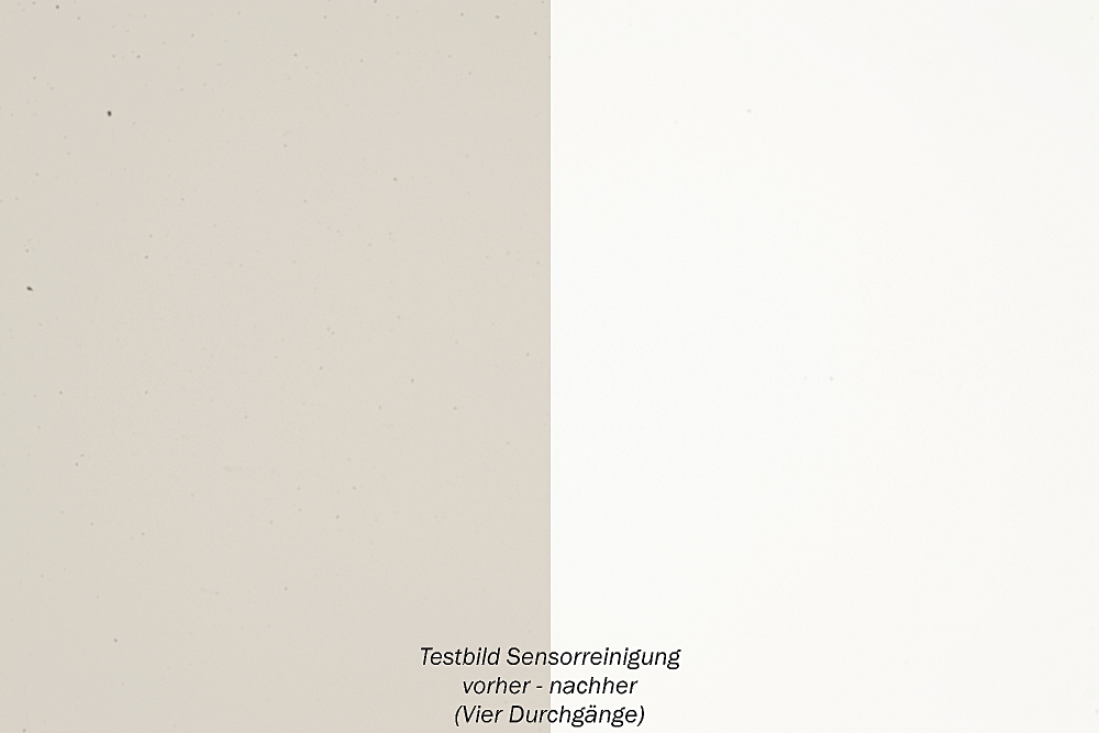 Sensorreinigung Testbild