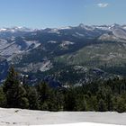 Sentineldome-Aussicht im Yosemite-Nationalpark