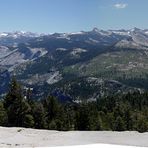 Sentineldome-Aussicht im Yosemite-Nationalpark