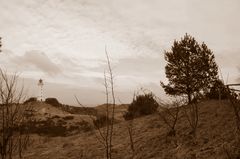 Sepia Leuchtturm