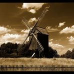 Sepia Windmühle