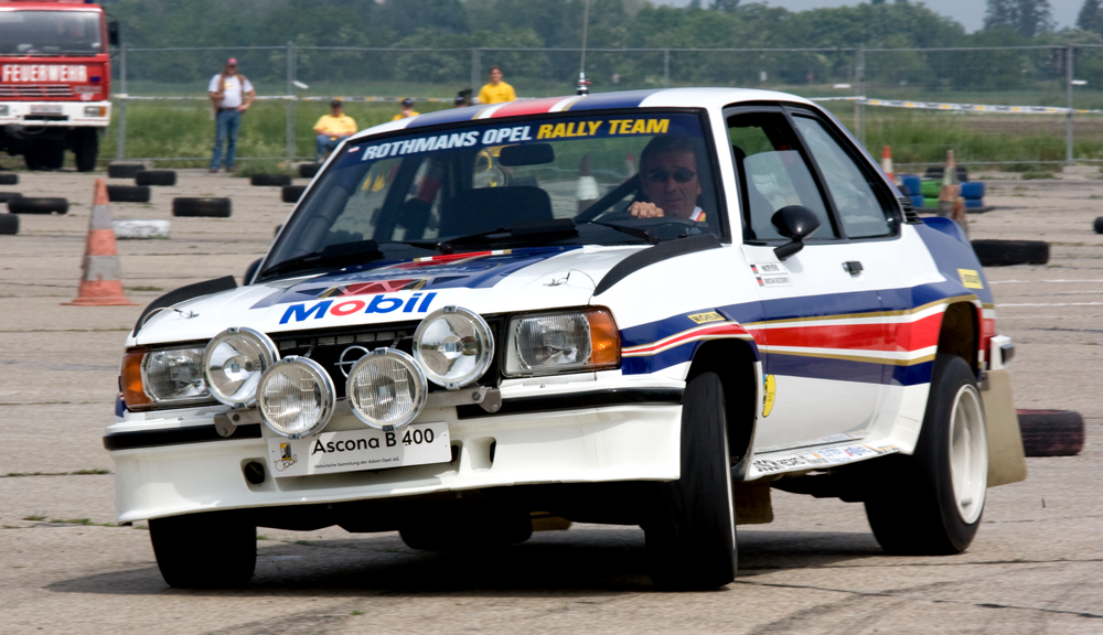 Sepp Haider auf Ascona 400