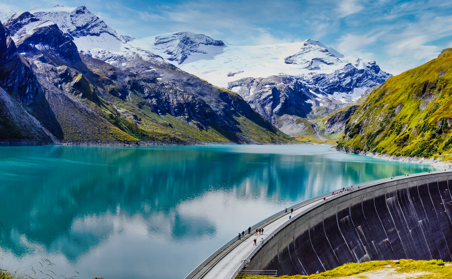 September 2014 Blick auf den Gletscher. Und Dinge zum nachdenken,